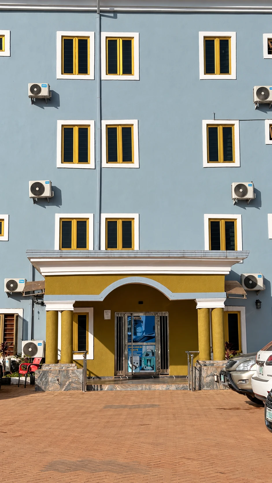 Main entrance of Asabana Suites and Hotel Nsukka